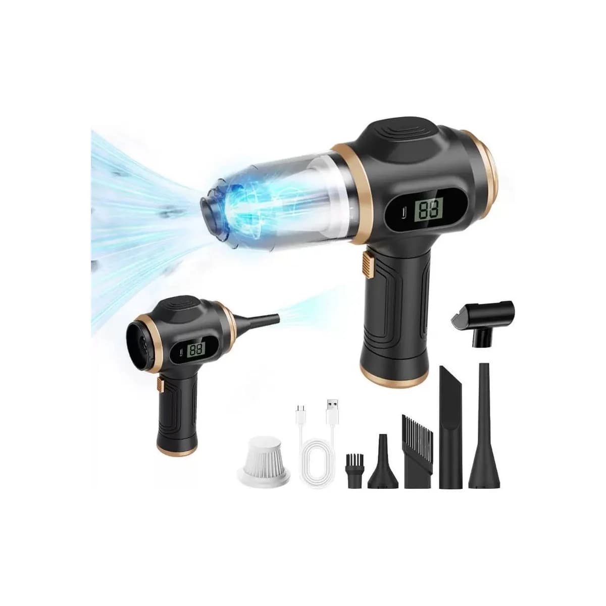 Cordless Air Duster and Vacuum Set