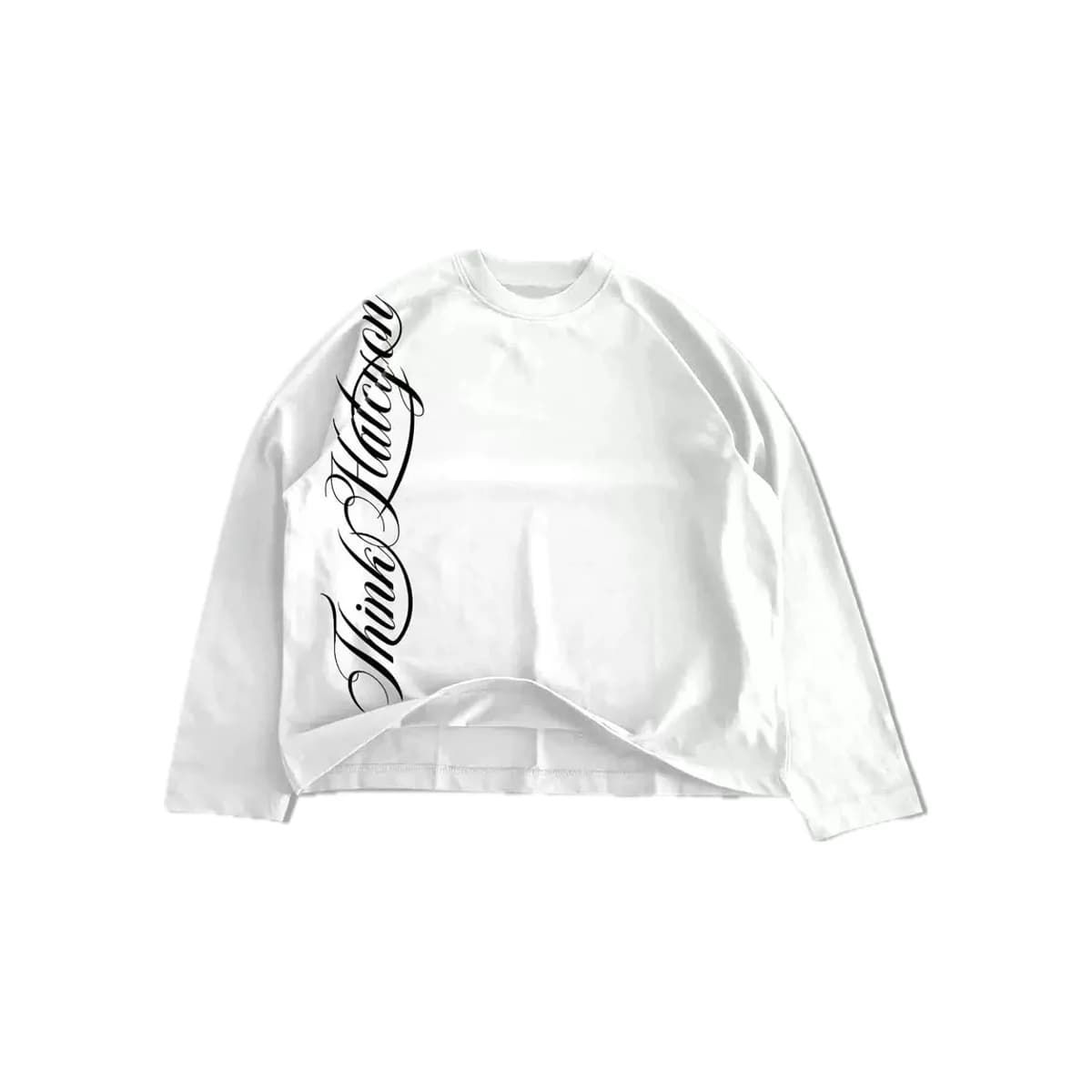 Think Halcyon Long Sleeve Tee in White