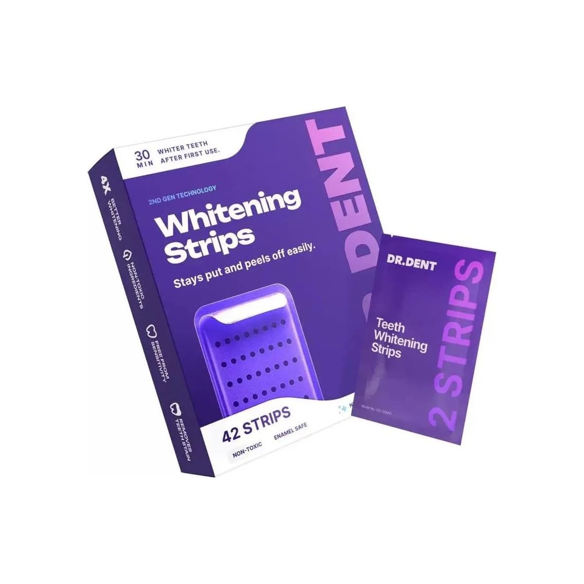 Teeth Whitening Strips, 42 strips